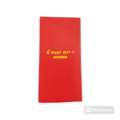 اقلام حبر جاف بايلت ياباني لون احمر (علبة)BP-1 MEDUM1.0