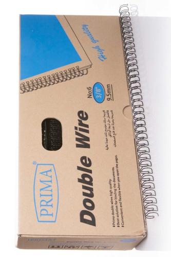 سلك تجليدكوري رقم6  3/8  9.5 ملي. عدد ١٠٠حبه 3:1