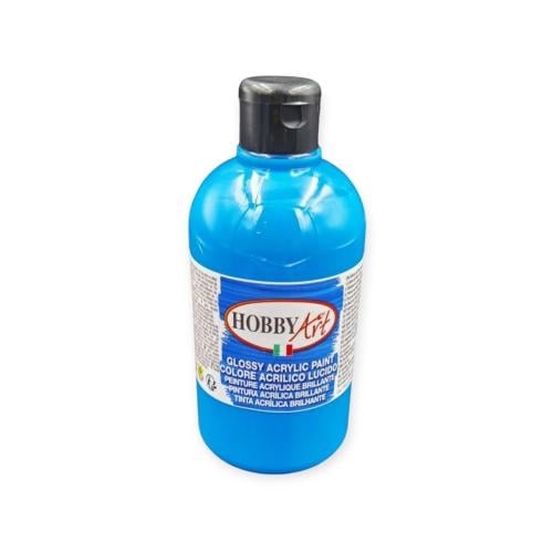 الوان اكريلك ايطالي 500مل ازرق فاتح سماوي