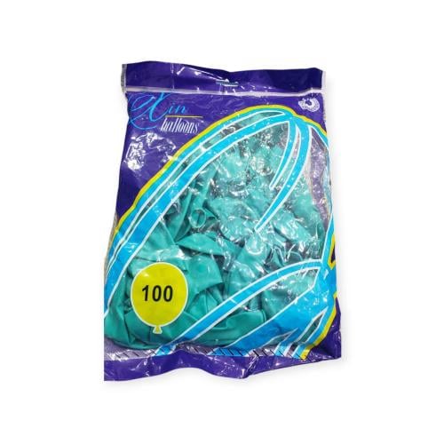 بالوان 100حبة لون تركواز