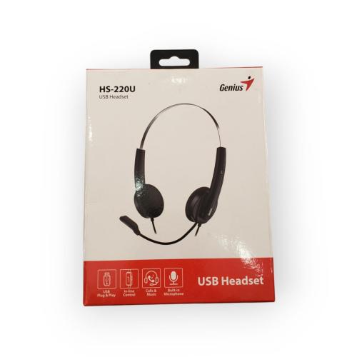 سماعة رئس  GENIUS  HS-220 U