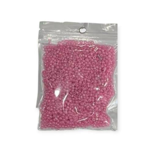 خرز ملون  8 ملي زهري صغير