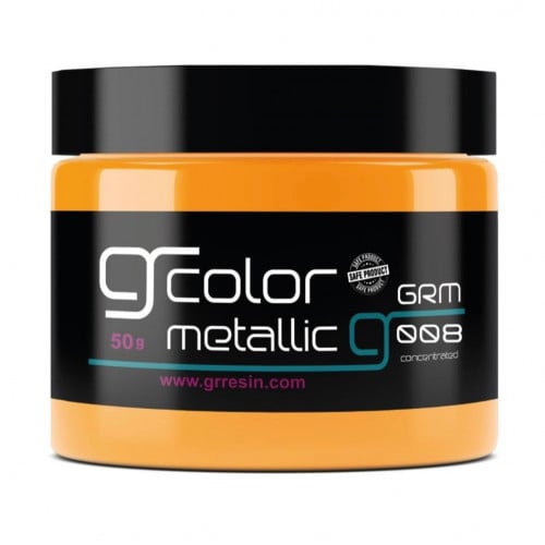 الوان ريزن ميتاليك عسلي فاتح رقم 8 50جرام