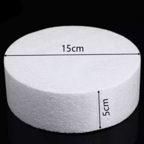 فلين  ابيض مضغوط دئري 15سم* 5 سم