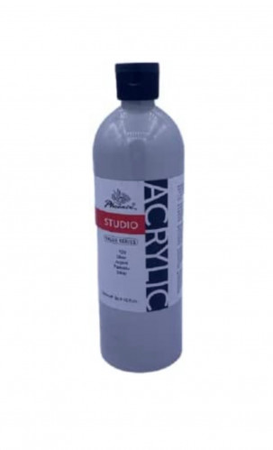 الوان اكريلك 500مل فونكس فضي 120