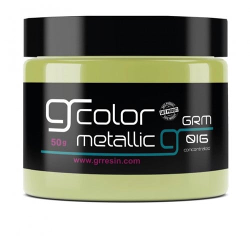 الوان ريزن ميتاليك تلركواز اخضر رقم 16 50جرام