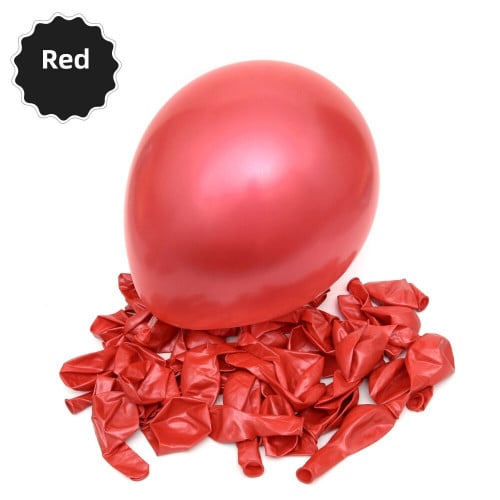 بالونات  هاليوم عدد 25 حبه احمر