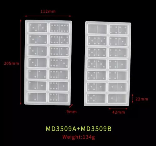 قالب سلكون لعبه ضمنه فئه A 205mm*112mmوفئه B