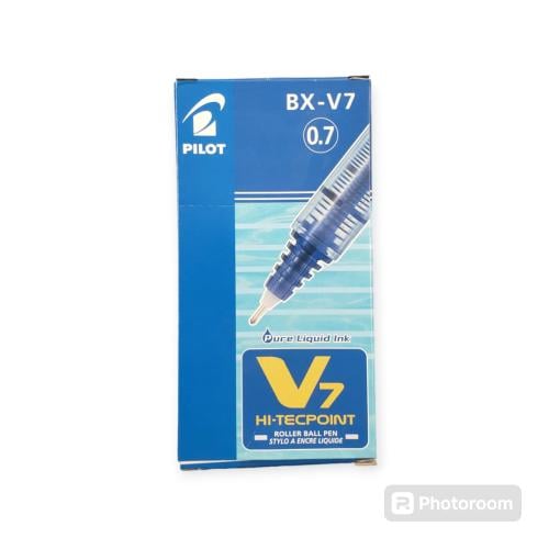 قلم pilot سائل 0.7 علبة ازرق