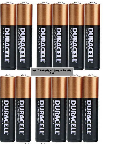 بطاريات دوريسولريموت وسط عدد12 بطاريه AA