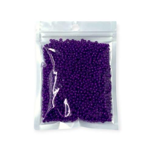 خرز ملون 8 ملي بنفسجي