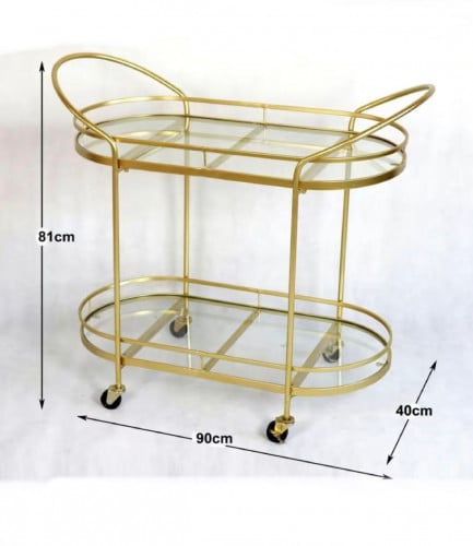 عربه تقديم ضيافه حديد