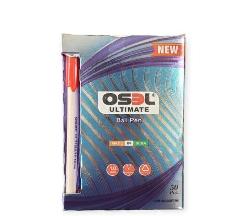 قلم جاف هندي احمر شد 50 osel