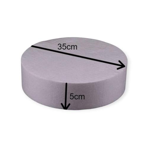 فلين  ابيض مضغوط دئري 35سم* 5 سم