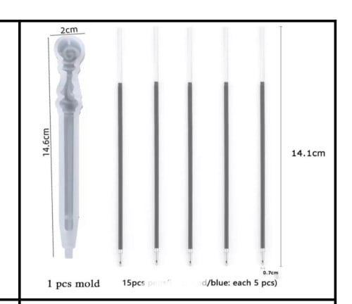 قالب سلكون مع غيارات 5ح