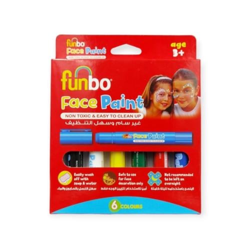 الوان وجه 6لون فامبو