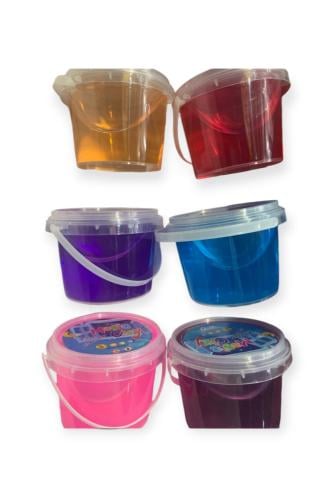 اسلايم ملون علبه  6 لون