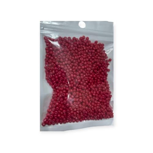 خرز ملون 8 ملي احمر حيوي