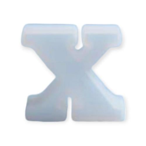 قالب سلكون حرف x 6.4*6.4