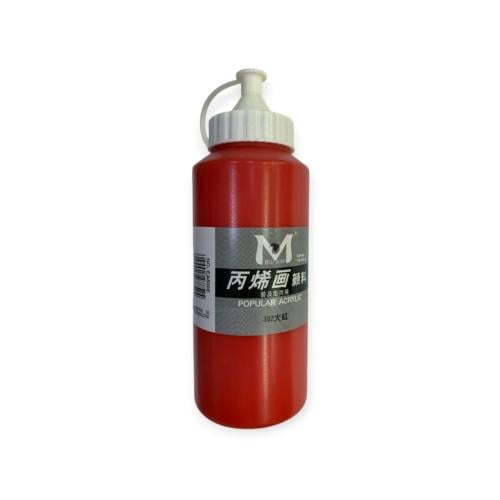 الوان اكريلك 500مل احمر