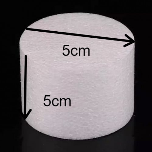 فلين  ابيض مضغوط دئري 5سم* 5 سم