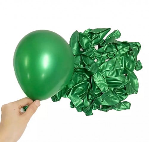 بالونات  هاليوم عدد 25 حبه اخضر