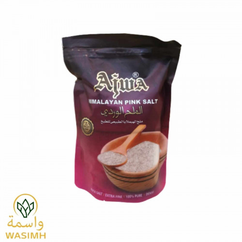 اجوا ملح الهيملايا الوردي الطبيعي 900ج ( كيس )