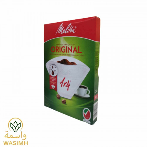 ميليتا فلتر قهوة 1×4