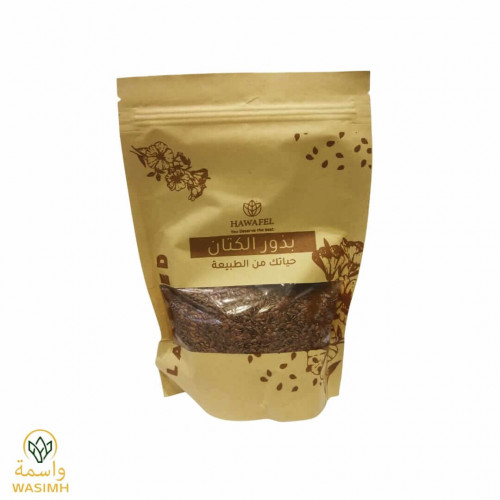 حوافل بذور الكتان 250ج