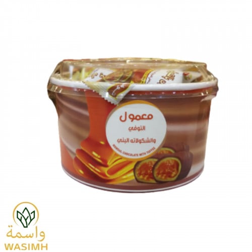 معمول التوفي شوكولاتة البني