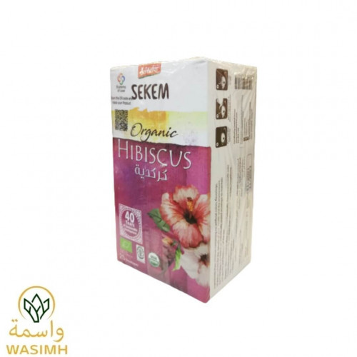 اعشاب سيكم كركديه عضوي 25 كيس