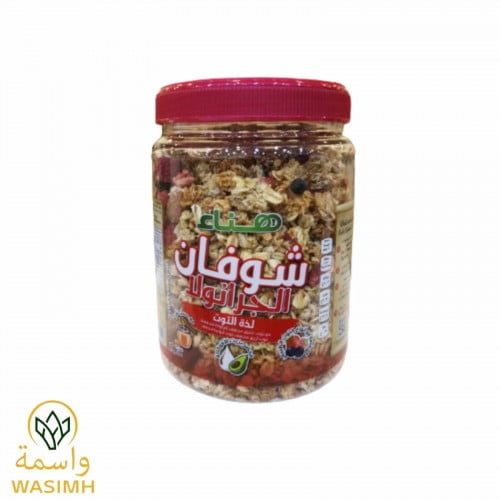 هناء جرانولا الشوفان لذة التوت