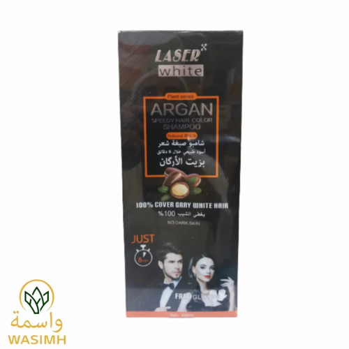 ليزر وايت شامبو صبغة اسود