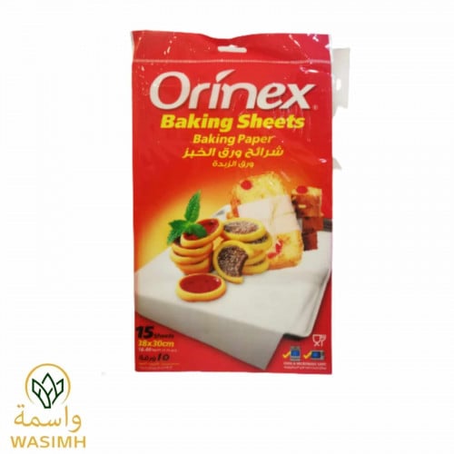 اورينكس شرائح ورق الزبدة ( 15 ورقة 38سم×30سم)