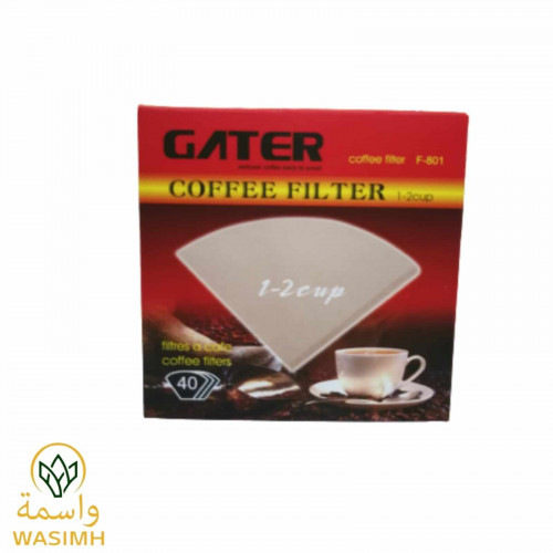 فلتر قهوة GATER ( ابيض )
