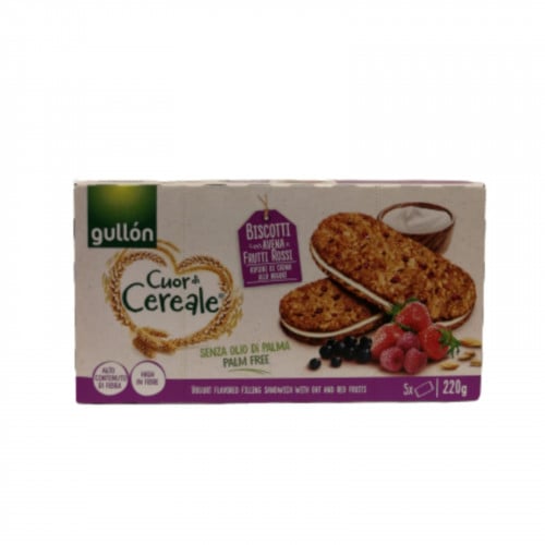 بسكويت شوفان حشوة الكريمه 220جgullon