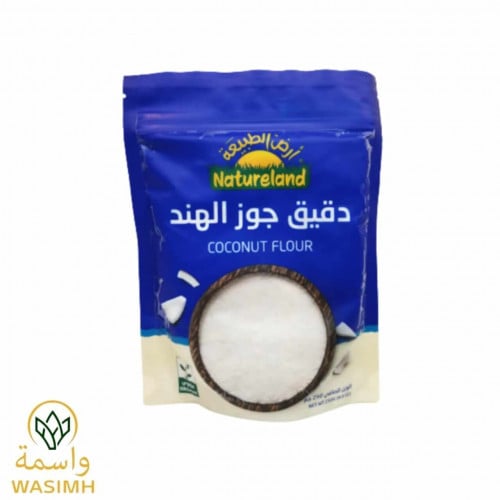 ارض الطبيعه دقيق جوز الهند 250ج