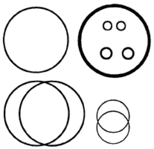 #10274A اصلاح كمبروسر هيتاشي /GASKET KIT O-RING COMP.HITACHI MJS130