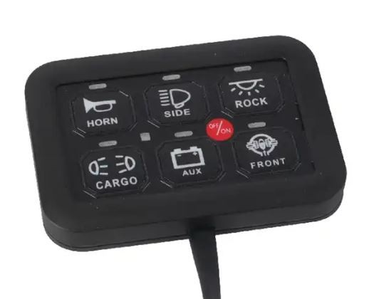 لوحة تحكم 6 فواصل 12v -24v