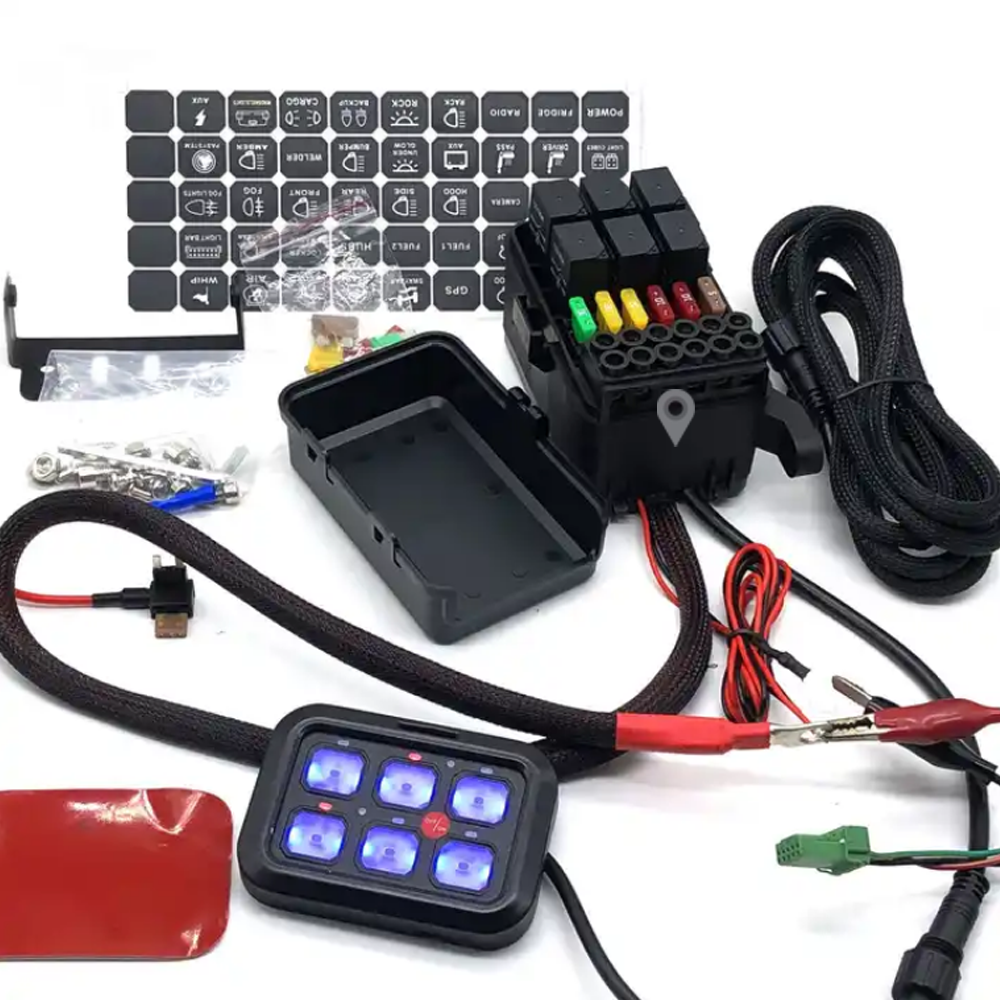 لوحة تحكم 6 فواصل 12v -24v