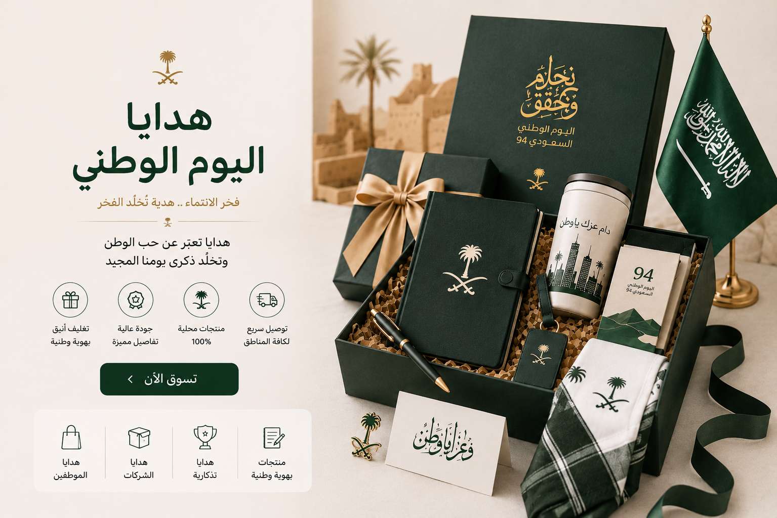 هدايا اليوم الوطني