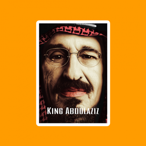 ستيكر وطني | الملك عبدالعزيز