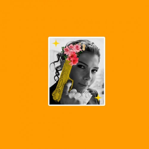 ستيكر الفنانة أصالة المميز تصميم فاخر وجودة عالية