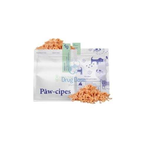 سناك ميني روبيان مجفف بالتبريد من شركة Paw Cipes