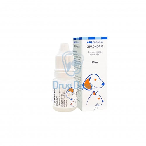 CIPRONORM قطرة مضاد حيوي ومضاد للالتهابات للعين والاذن