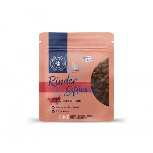 سناك بروتين لحم بقري من شركة Pets Deli