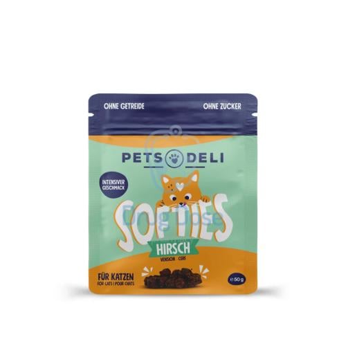 سناك بروتين لحم الغزال من شركة Pets Deli