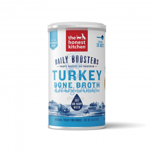 بوستر معزز للنكهة بمرق الديك الرومي و الكركم لترطيب الطعام من شركة The Honest Kitchen