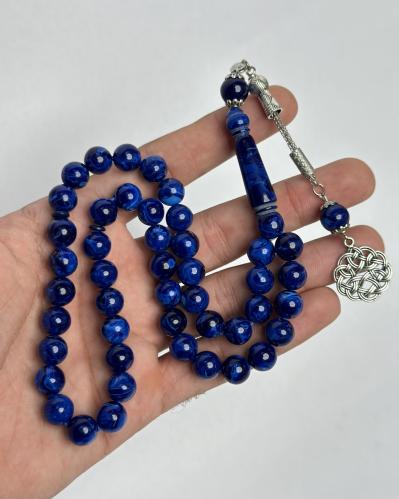 مسباح بكلايت أزرق عروق