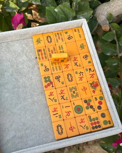 طبق مكعبات دومنة